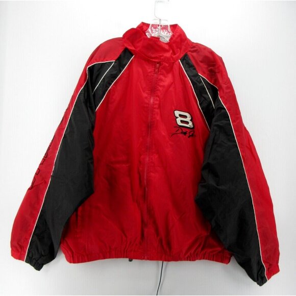 VINTAGE Dale Earnhardt Jr Jacket XL Windbreaker Winners Circle Racing - Picture 1 of 15